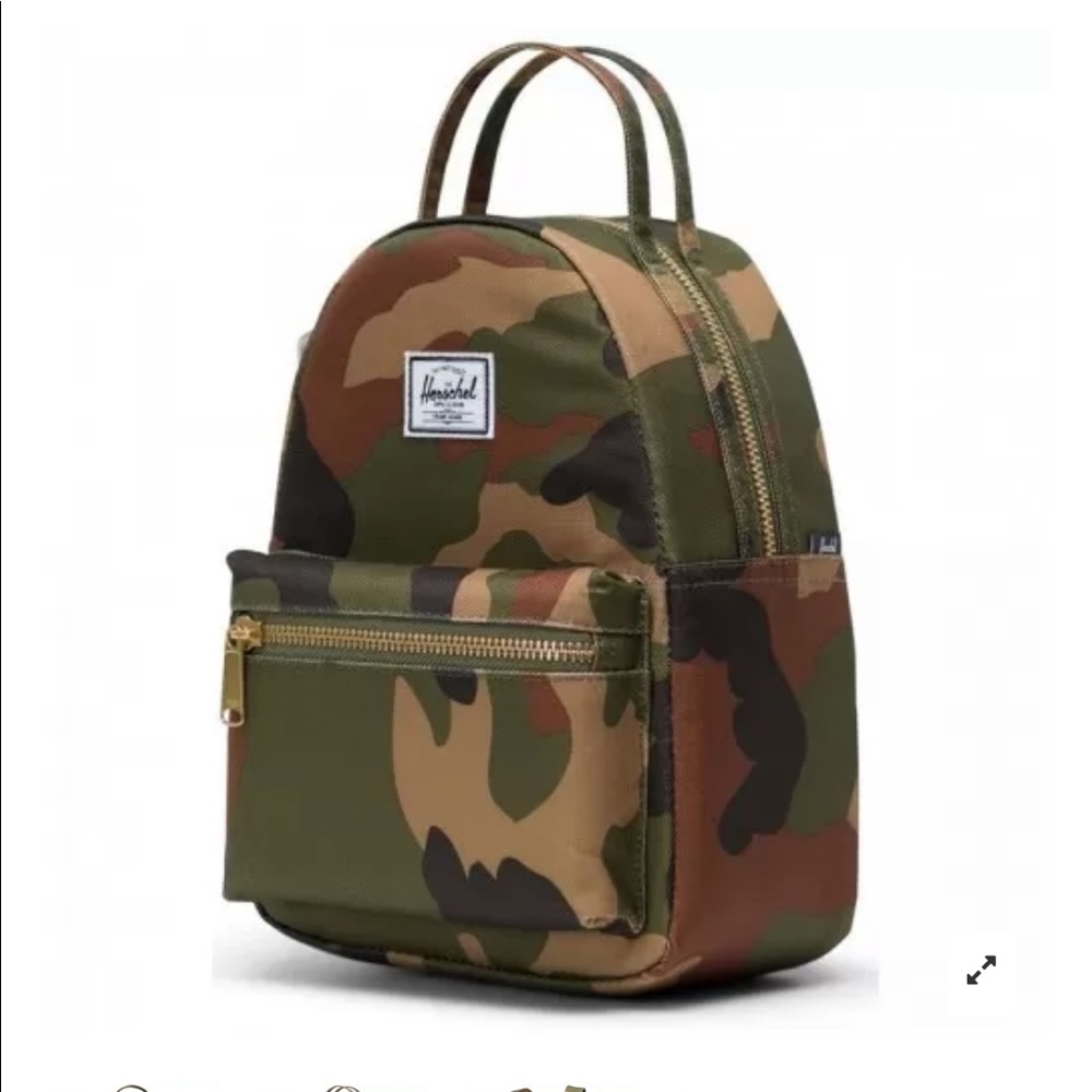 Herschel Nova Mini Backpack in Woodland Camo